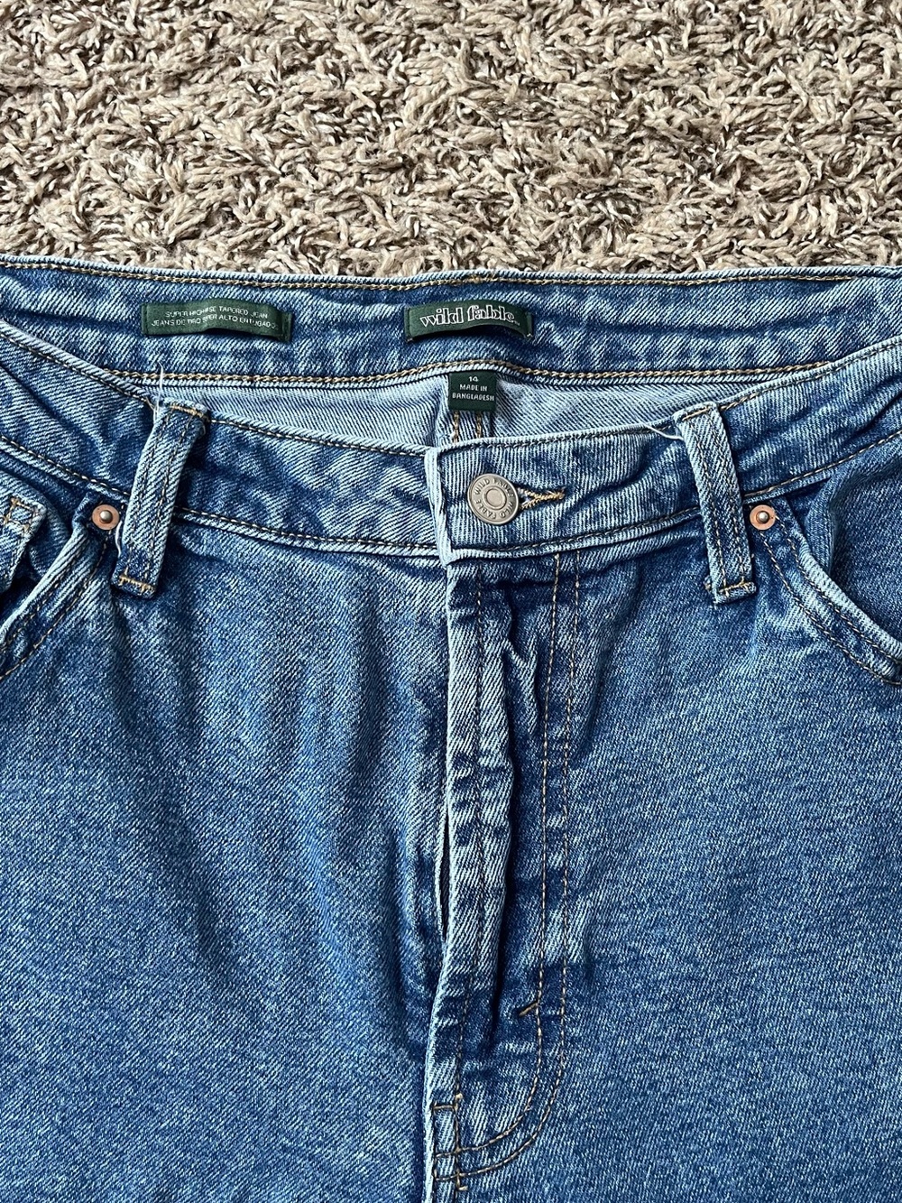 Wild Fable Women’s Super High Rise Tapered Jeans